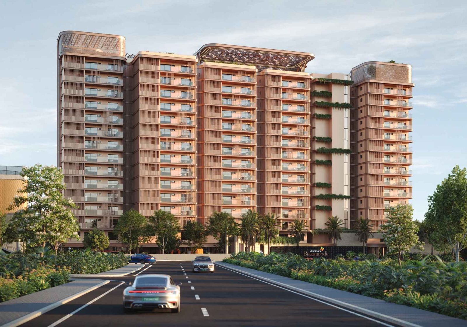 Beaumonde — The 14-storey tower