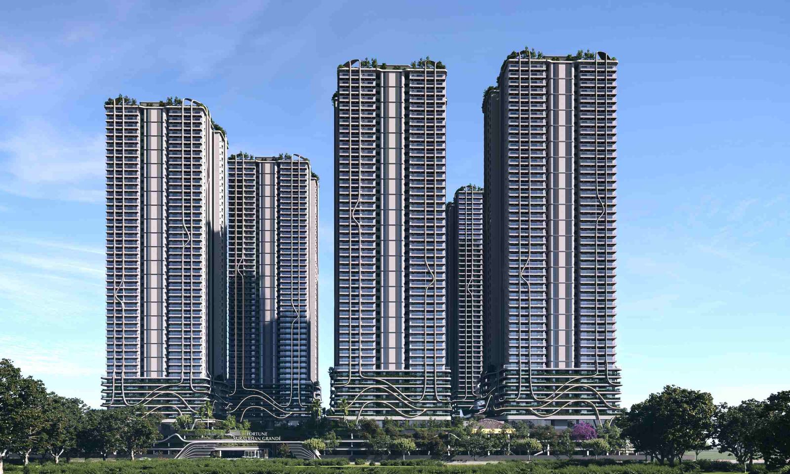 Fortune Grande — The six towers