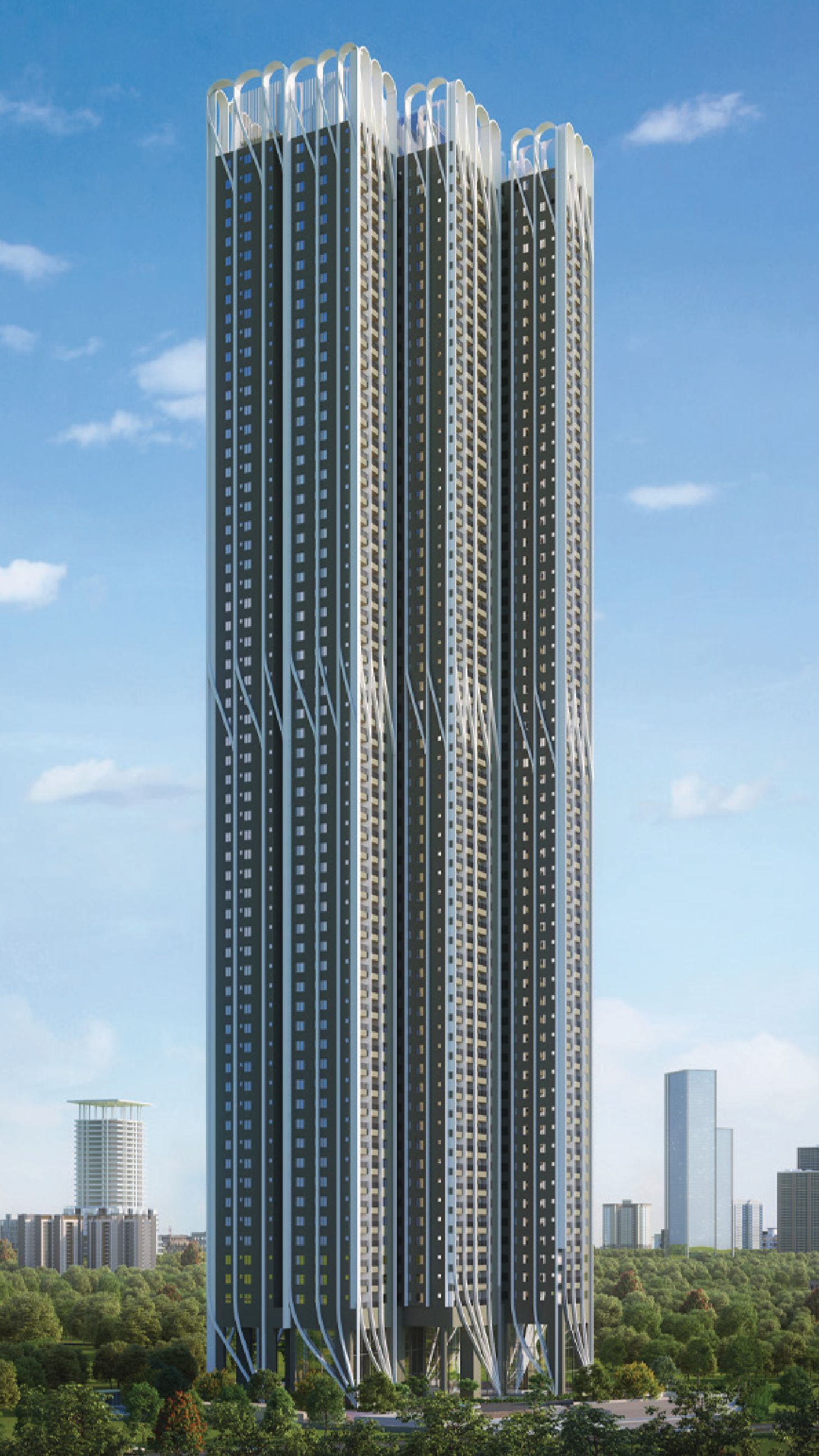 One — The 63-floor tower