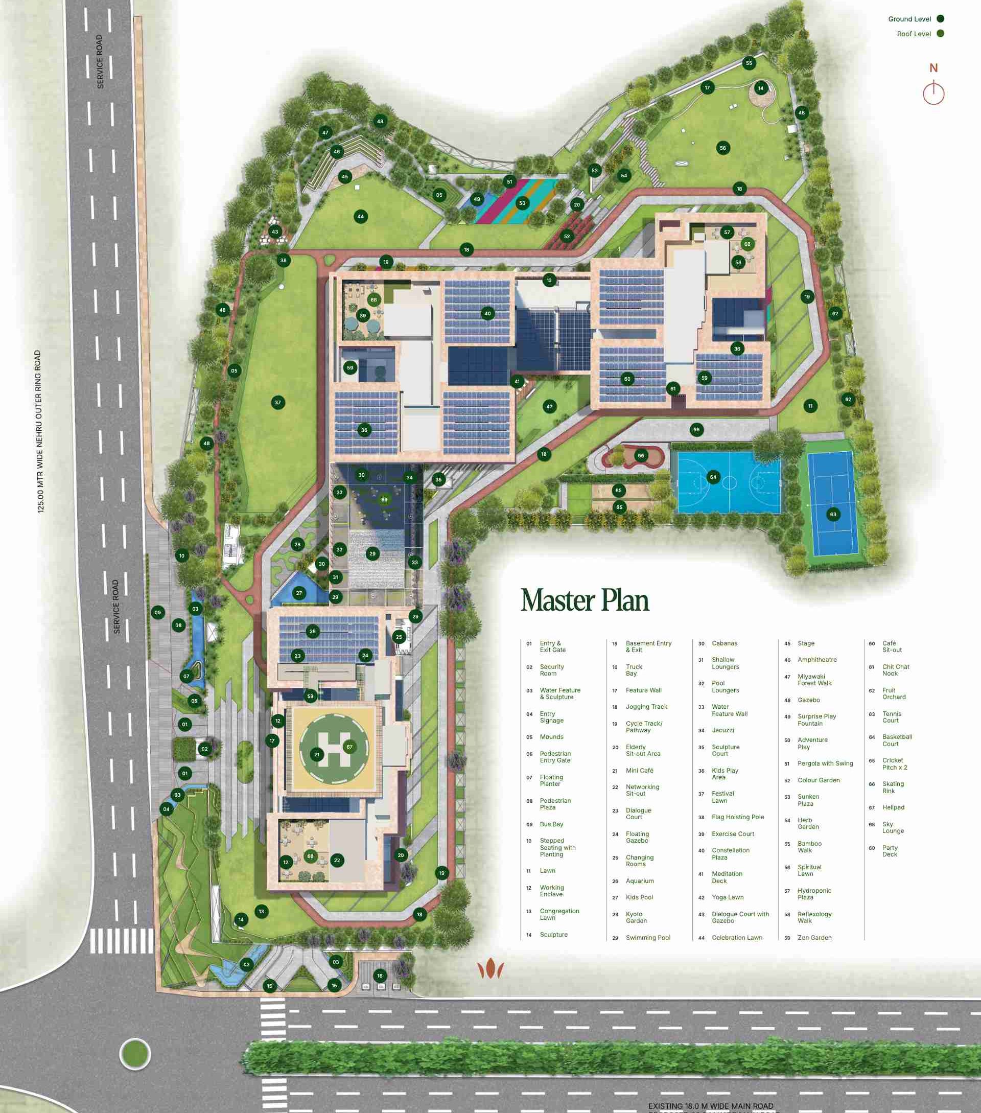 Palais Royale Master plan