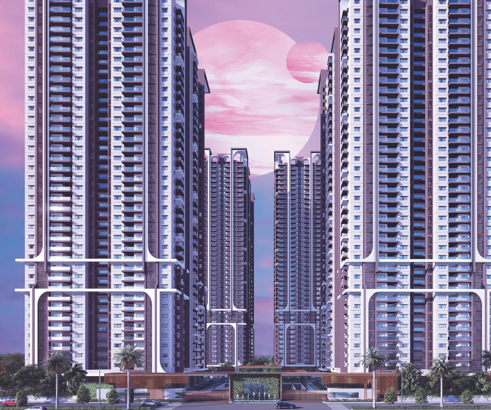 Pristinia — Tower elevation