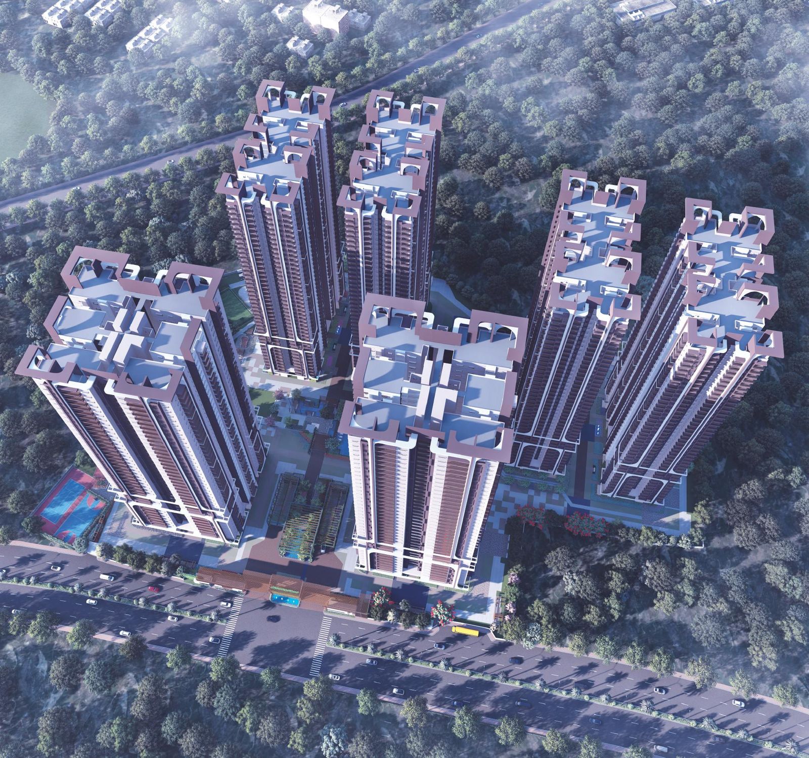 Pristinia — Aerial view