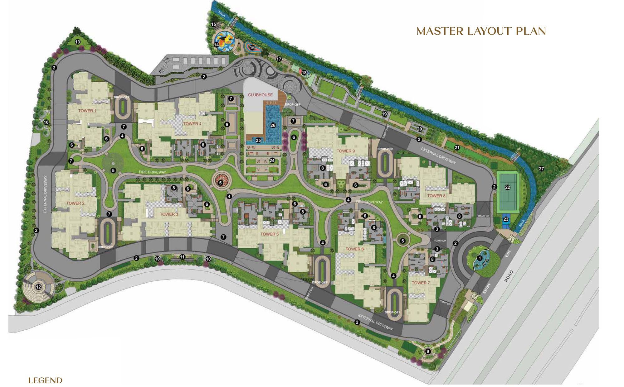 Regal Pavilion Master plan