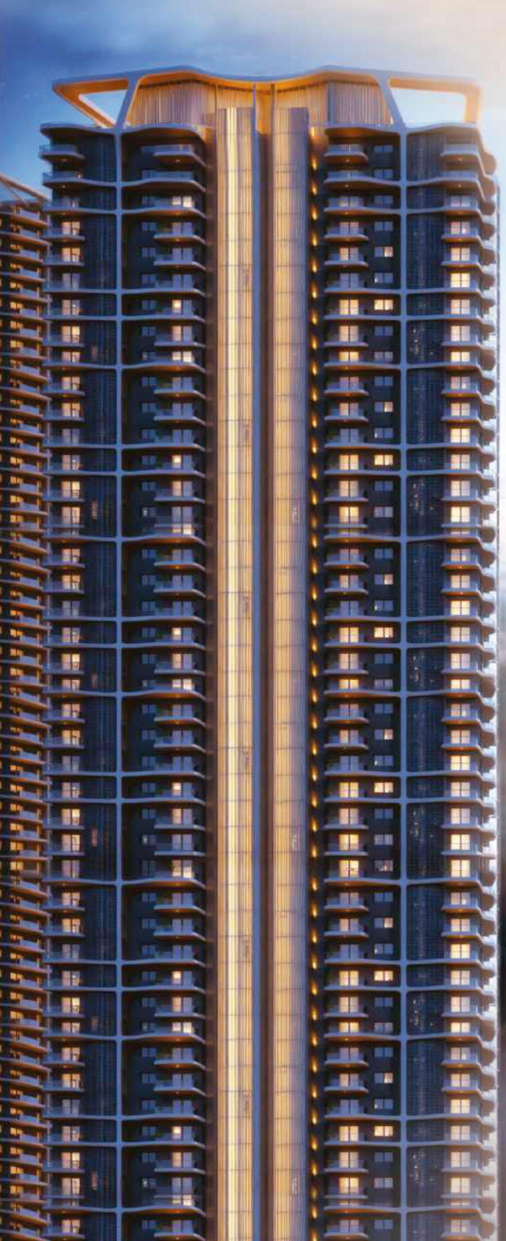 Skyra — Tower elevation